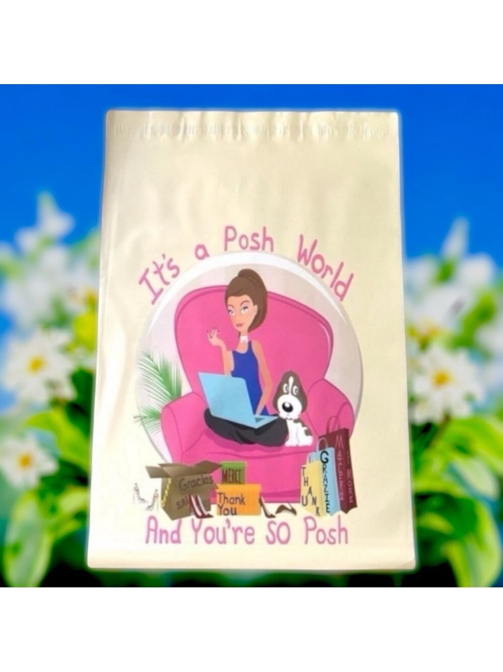 25 14X19 Posh World Poly Mailers PRICE IS FIRM - Picture 3 of 12